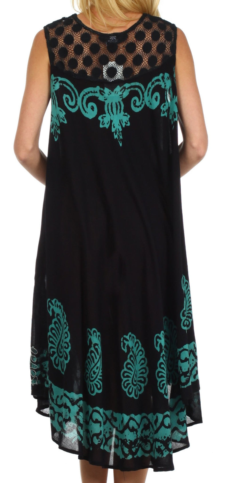 Sakkas Zayna Embroidered Caftan Dress