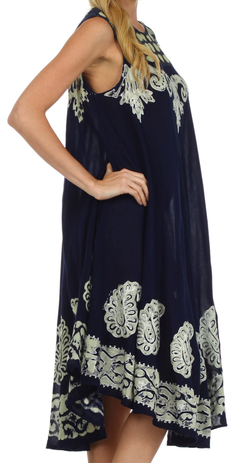 Sakkas Zayna Embroidered Caftan Dress