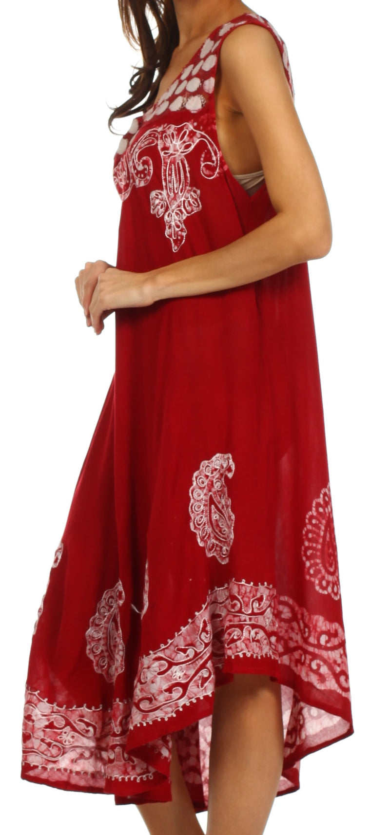 Sakkas Zayna Embroidered Caftan Dress