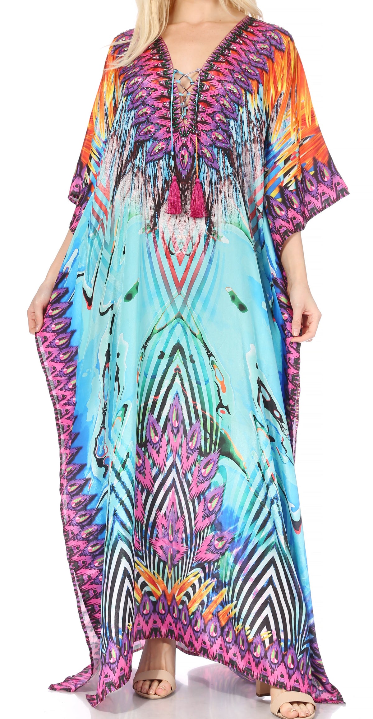 Fantasy Swirl good Caftan is a Stand Out Winner